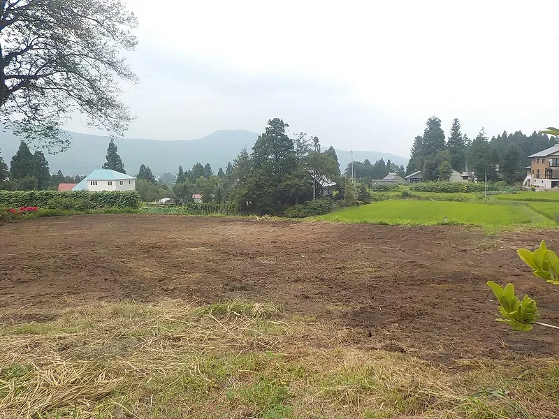 一部が茅葺き屋根の空き家（40坪）の解体後