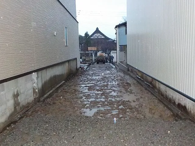 町屋(長屋)の解体(50.5坪)の解体後
